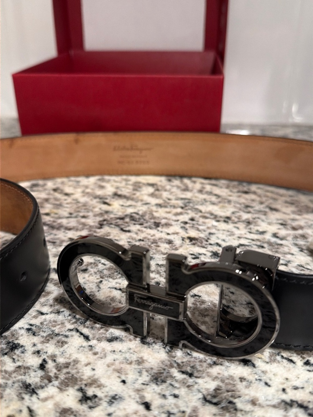 Ferragamo mens belt